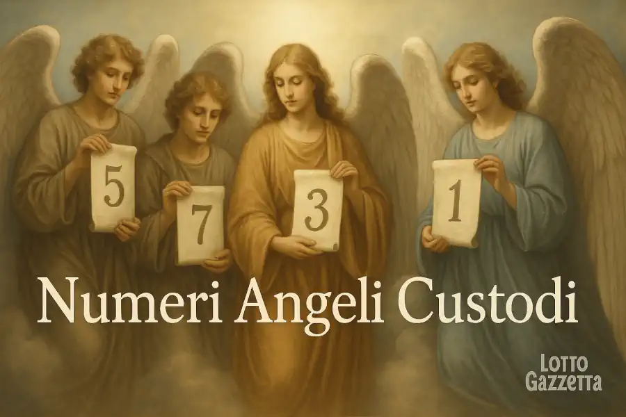 NUMERI DEGLI ANGELI CUSTODI del 23/08/2025