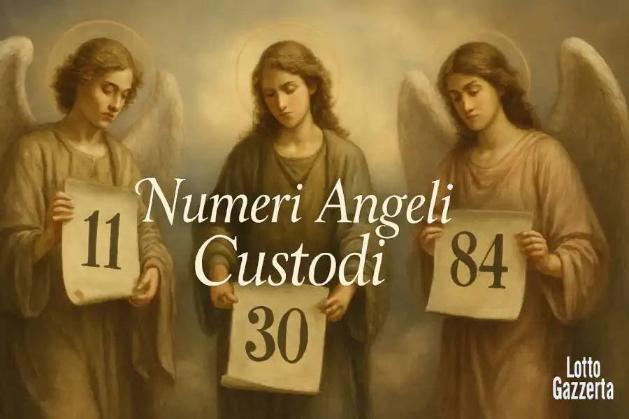 NUMERI DEGLI ANGELI CUSTODI del 28/08/2025
