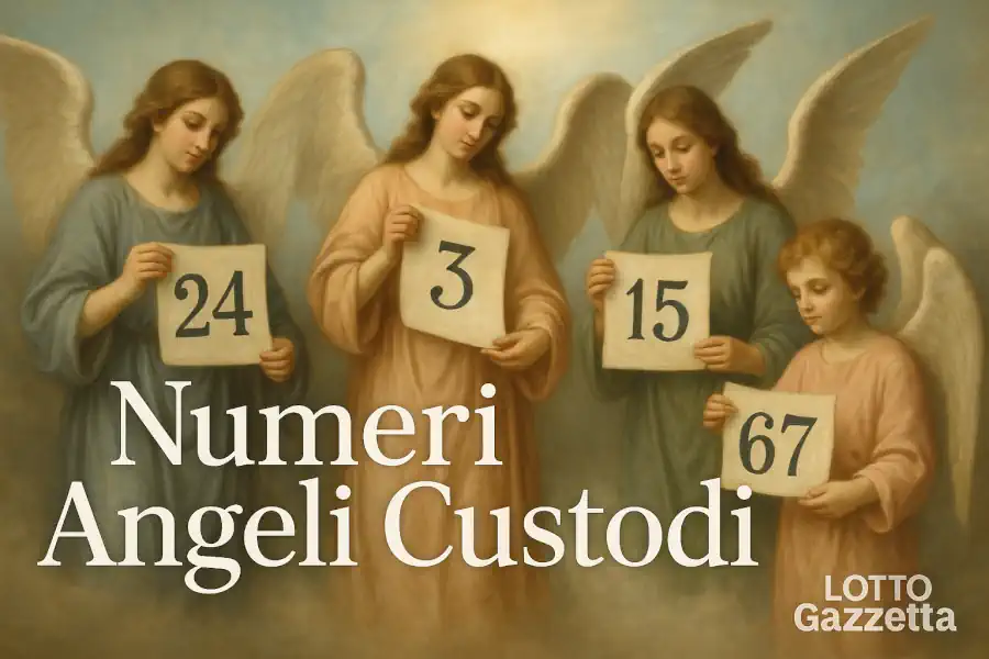 NUMERI DEGLI ANGELI CUSTODI del 29/08/2025
