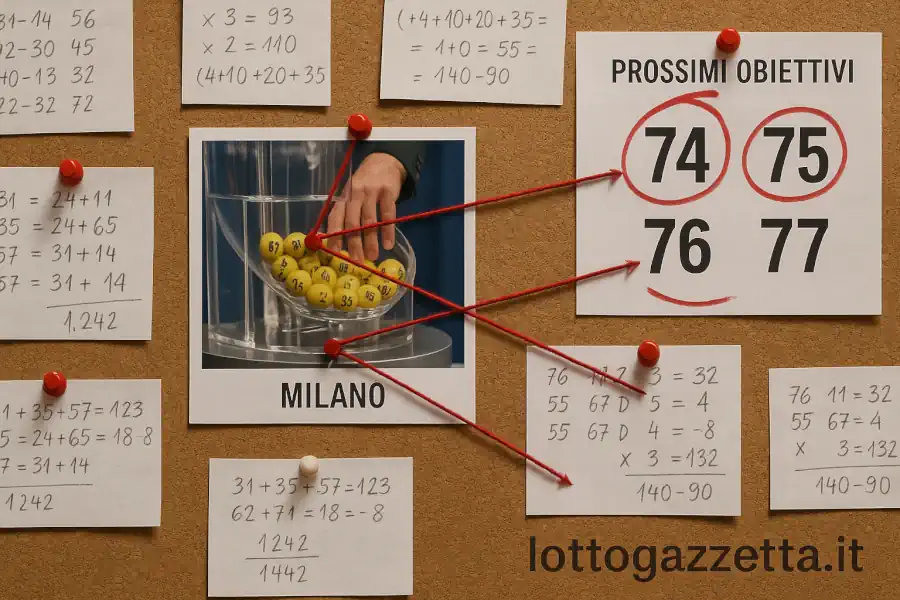 Analisi Lotto: il Clamoroso Terno in Decina 70 su Milano 9 Analisi Lotto: il Clamoroso Terno in Decina 70 su Milano