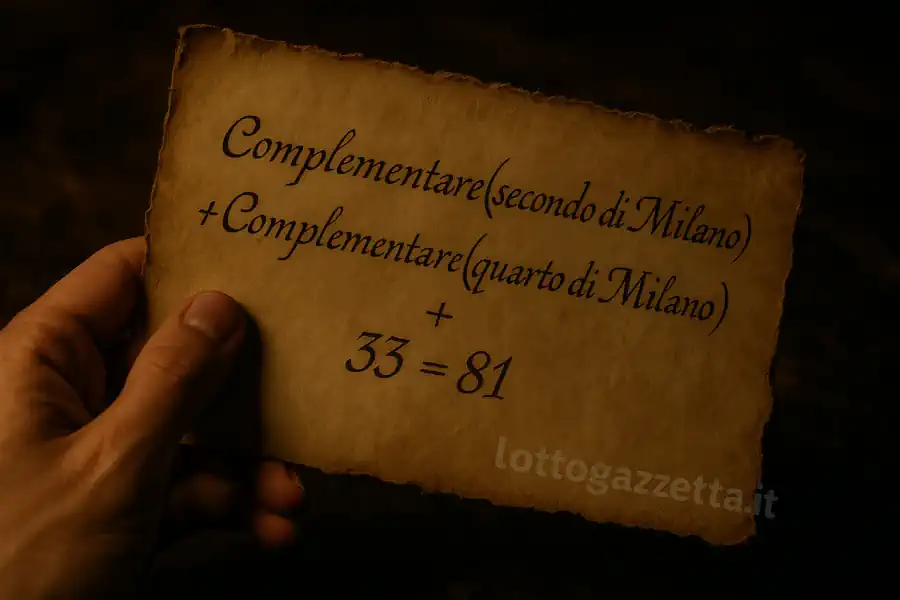 Metodo Lotto Somma 90: Ecco l'Algoritmo dal 100% di Successi 8 Metodo Lotto Somma 90: Ecco l'Algoritmo dal 100% di Successi