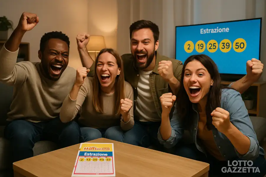 MillionDay e MillionDayExtra di 08/08/2025