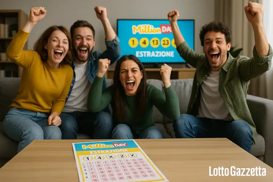 MillionDay e MillionDayExtra di 12/08/2025
