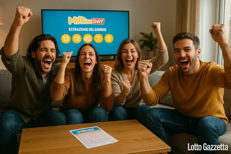 MillionDay e MillionDayExtra di 16/08/2025 1 MillionDay e MillionDayExtra di 16/08/2025