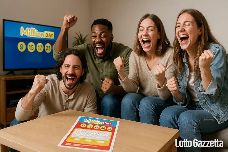 MillionDay e MillionDayExtra di 21/08/2025