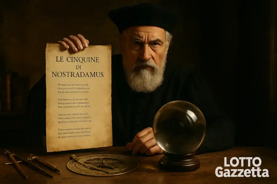 Le cinquine di NOSTRADAMUS del 07/08/2025