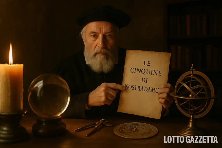 Le cinquine di NOSTRADAMUS del 08/08/2025