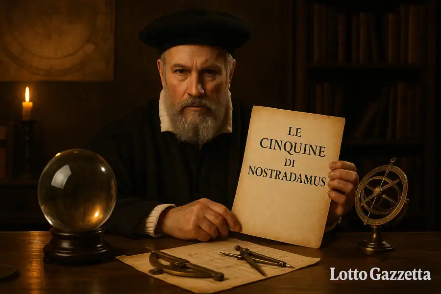 Le cinquine di NOSTRADAMUS del 09/08/2025