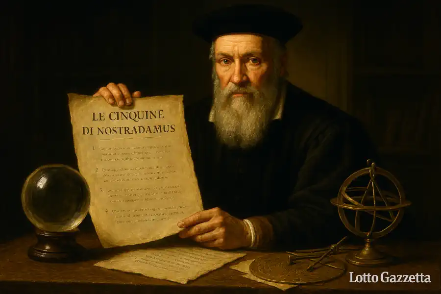 Le cinquine di NOSTRADAMUS del 12/08/2025
