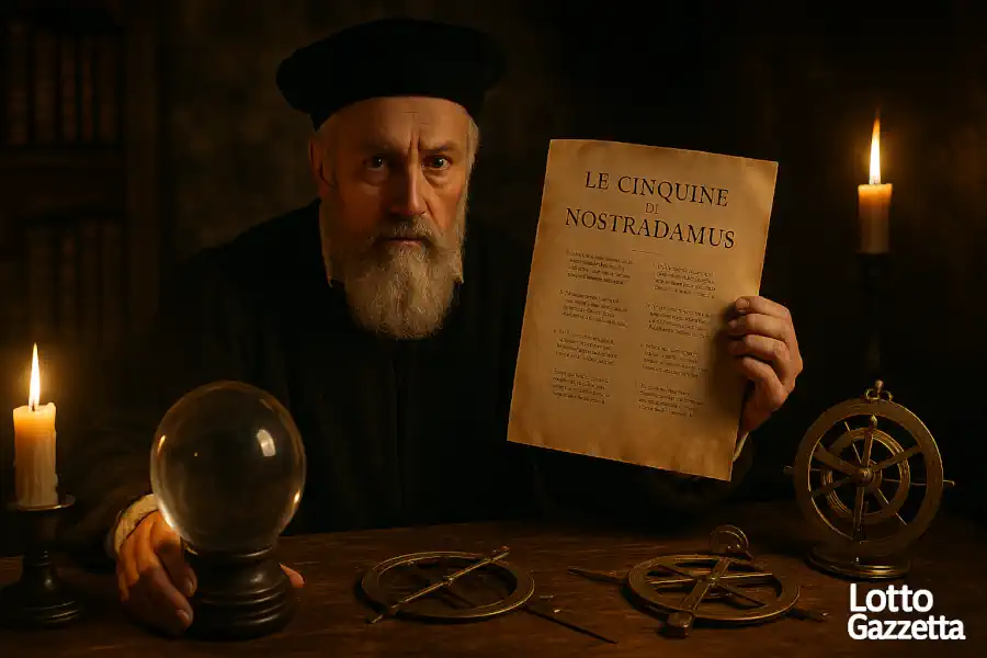 Le cinquine di NOSTRADAMUS del 14/08/2025
