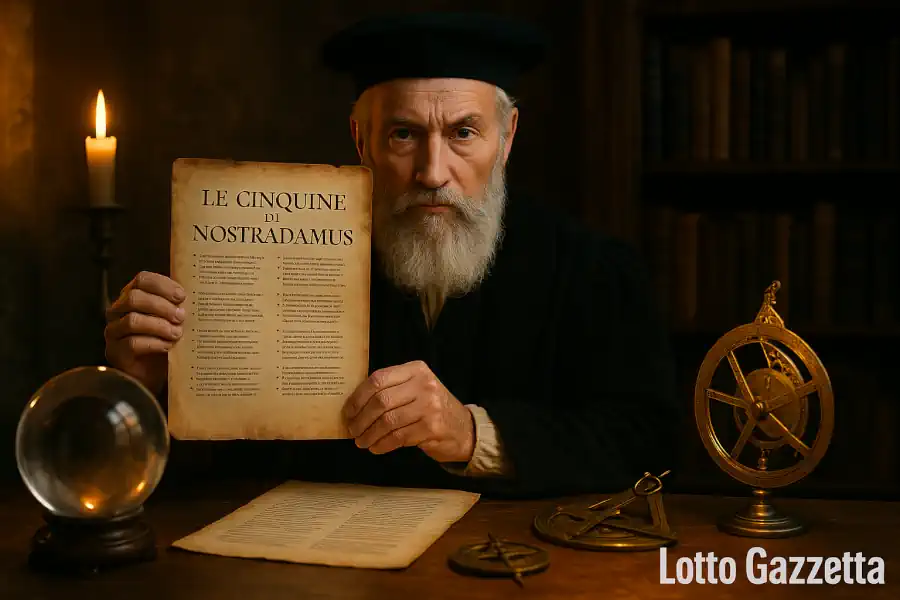 Le cinquine di NOSTRADAMUS del 16/08/2025