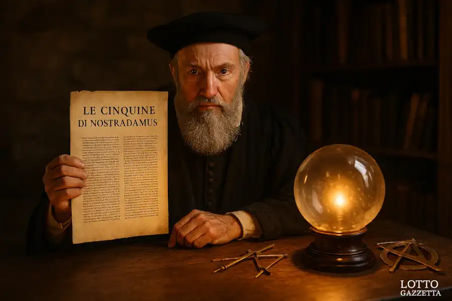 Le cinquine di NOSTRADAMUS del 21/08/2025