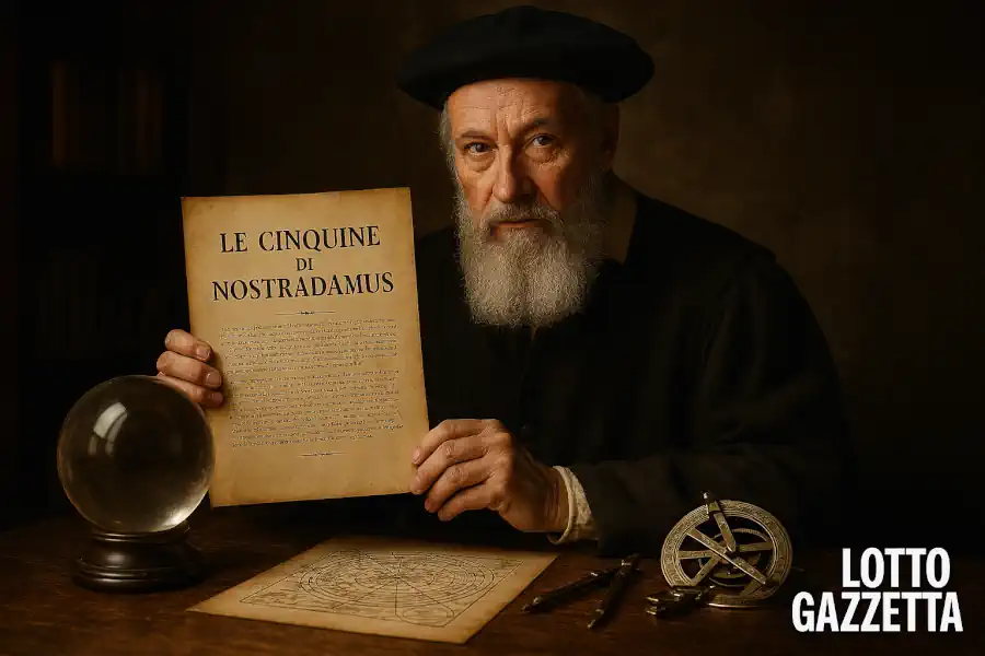Le cinquine di NOSTRADAMUS del 23/08/2025