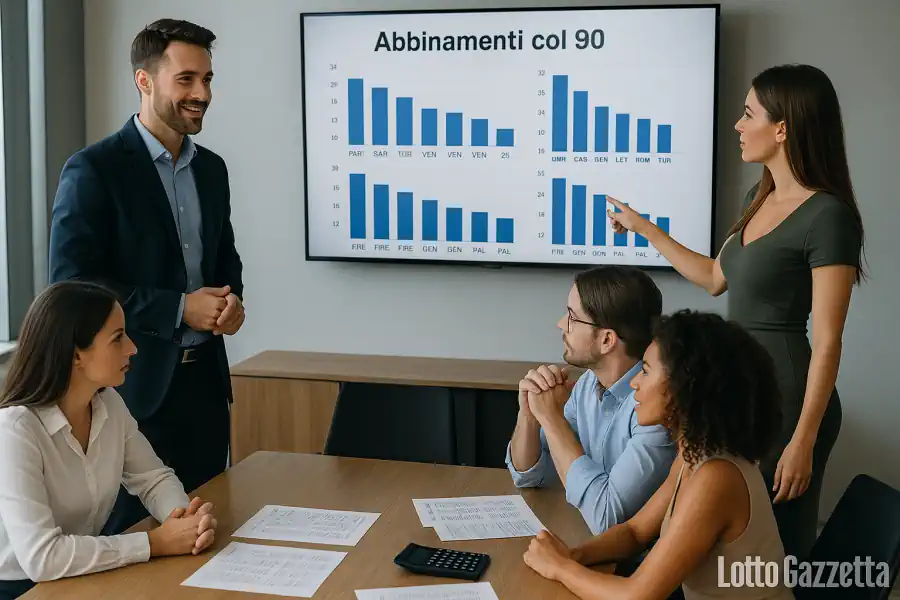 Gli abbinamenti con il 90 del 04/09/2025