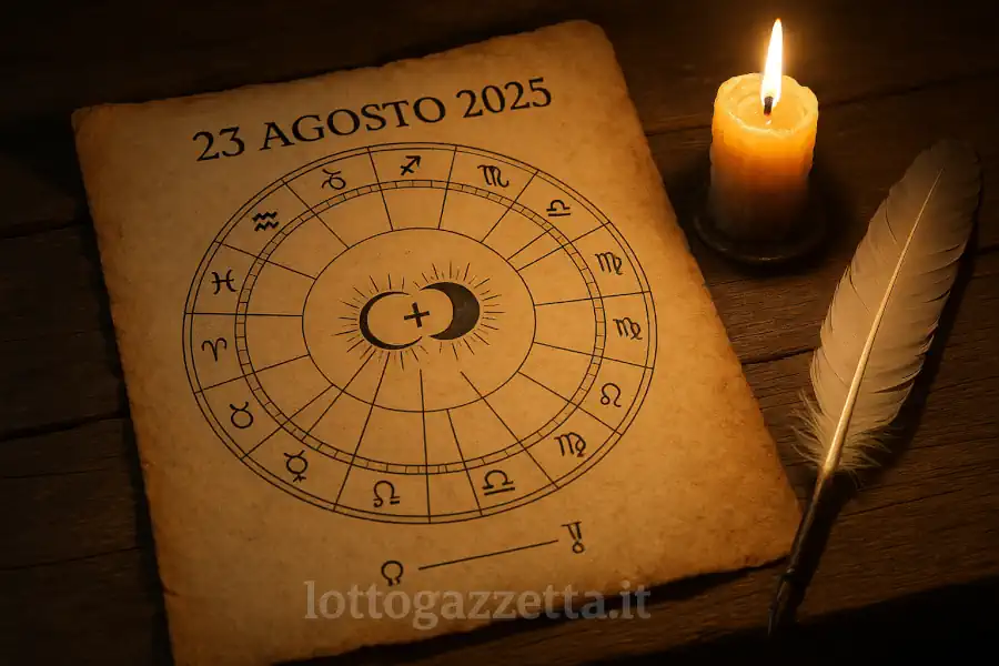 Oroscopo di Oggi 23 Agosto 2025: Incredibile Luna Nuova