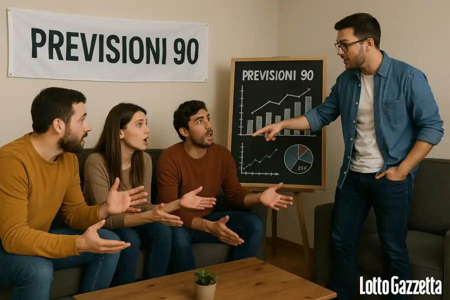 Previsioni Lotto con il 90 del 03/08/2025