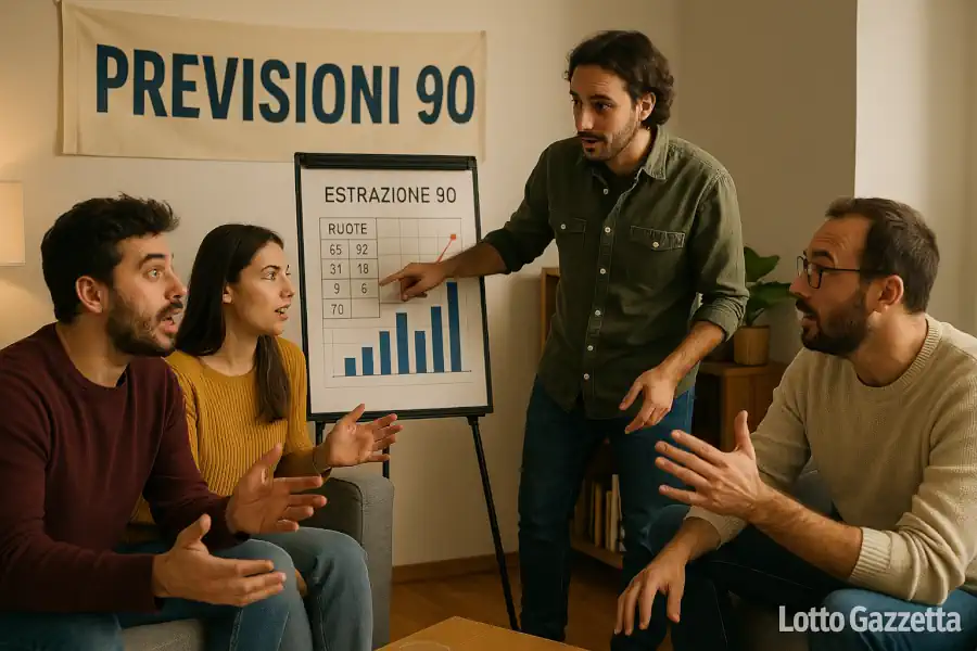 Previsioni Lotto con il 90 del 09/08/2025