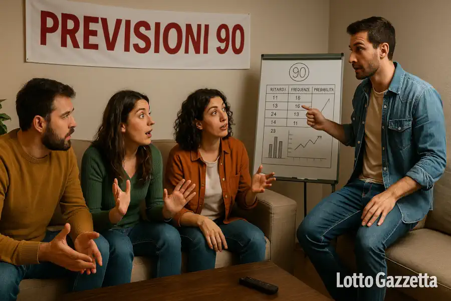 Previsioni Lotto con il 90 del 14/08/2025