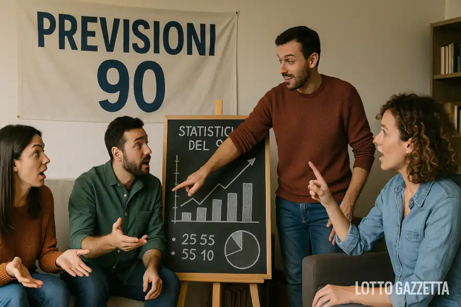 Previsioni Lotto con il 90 del 19/08/2025