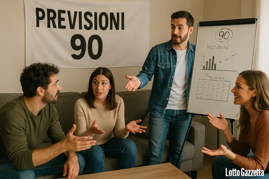 Previsioni Lotto con il 90 del 21/08/2025