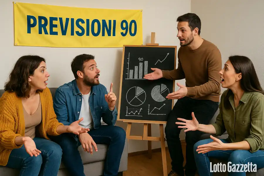 Previsioni Lotto con il 90 del 26/08/2025