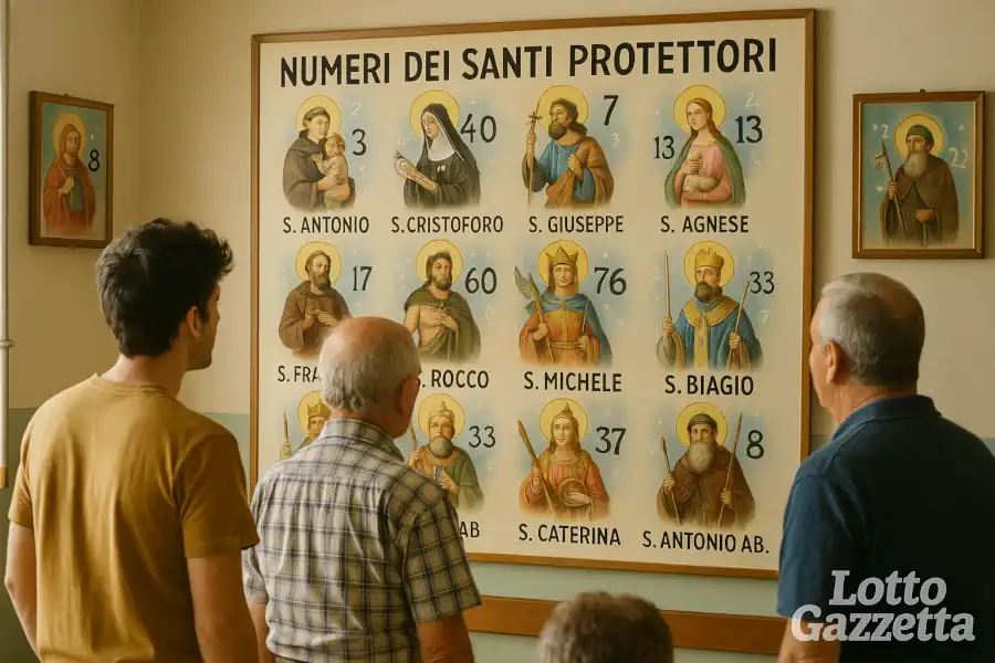 Numeri del Santo Protettore del 02/08/2025