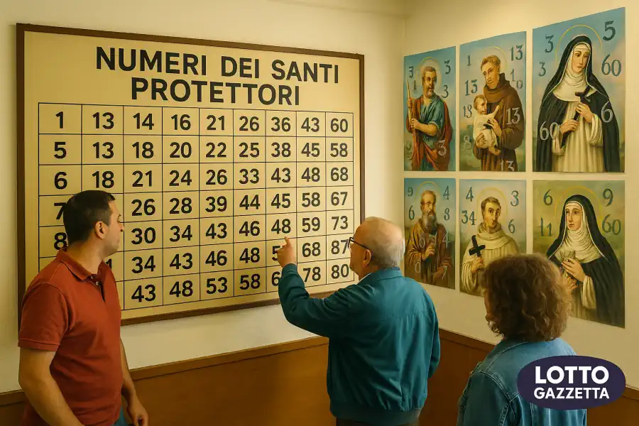 Numeri del Santo Protettore del 04/09/2025