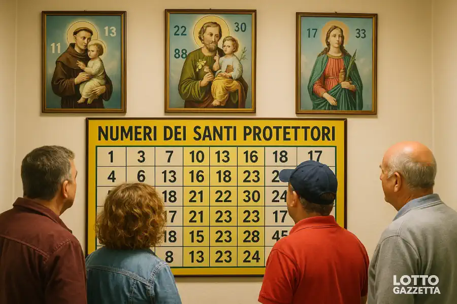 Numeri del Santo Protettore del 07/08/2025