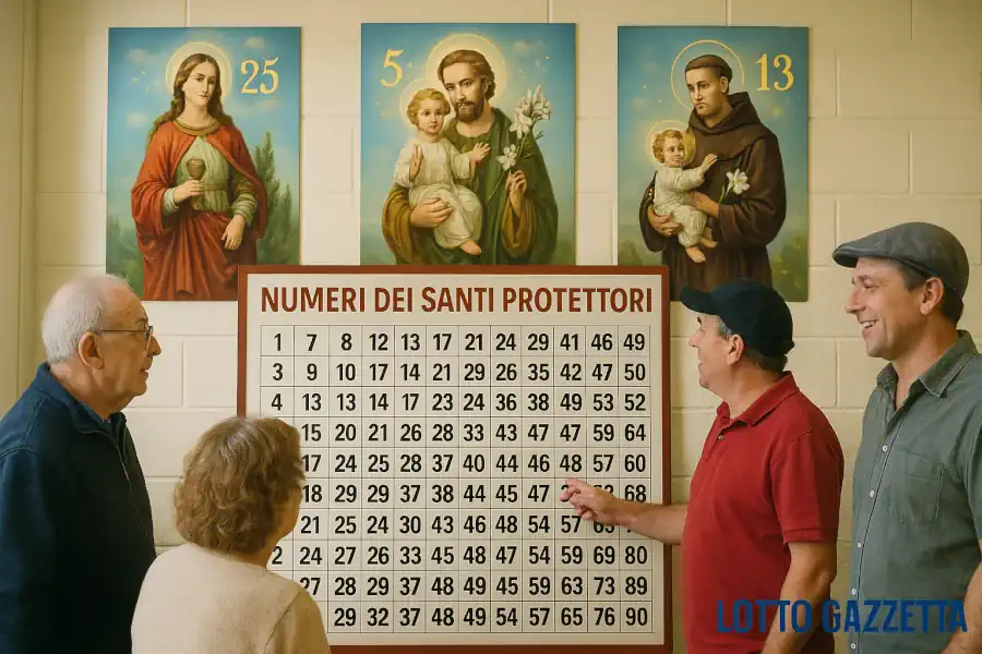 Numeri del Santo Protettore del 16/08/2025