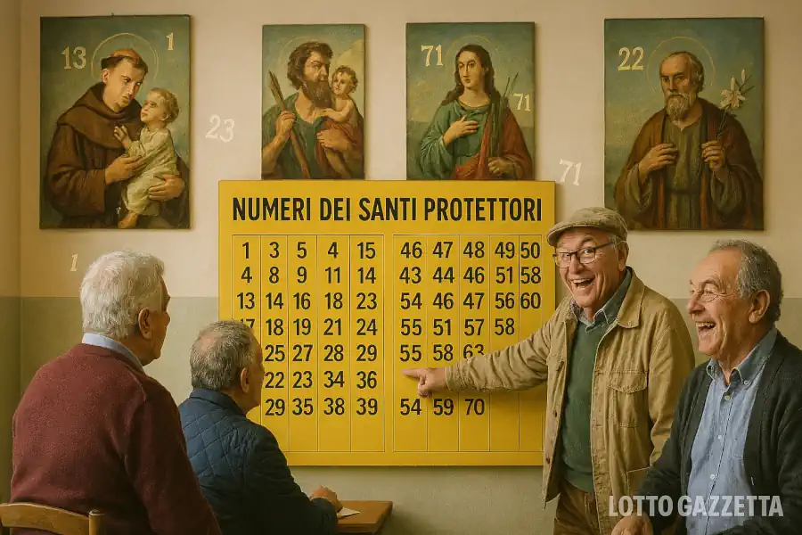 Numeri del Santo Protettore del 21/08/2025