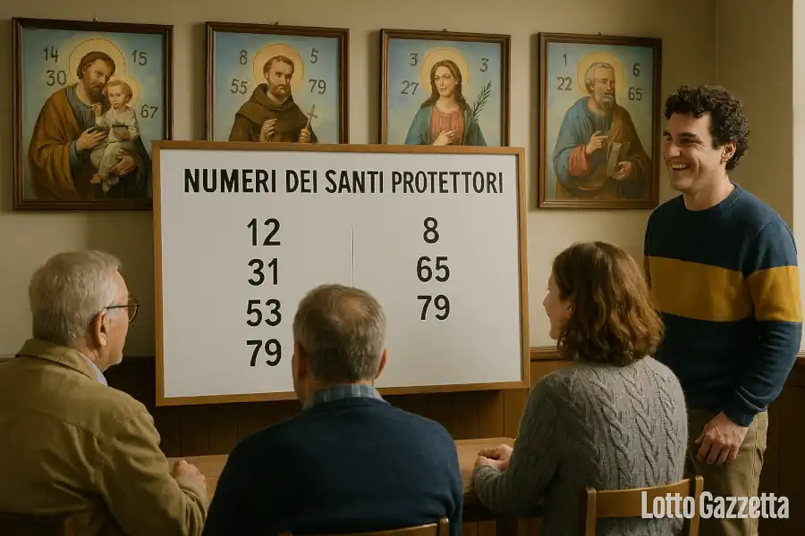 Numeri del Santo Protettore del 22/08/2025