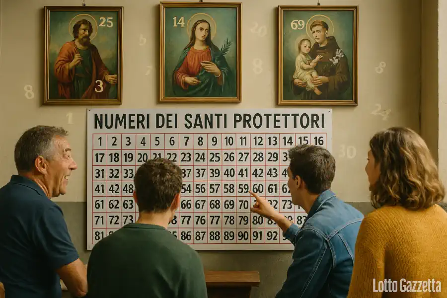 Numeri del Santo Protettore del 28/08/2025