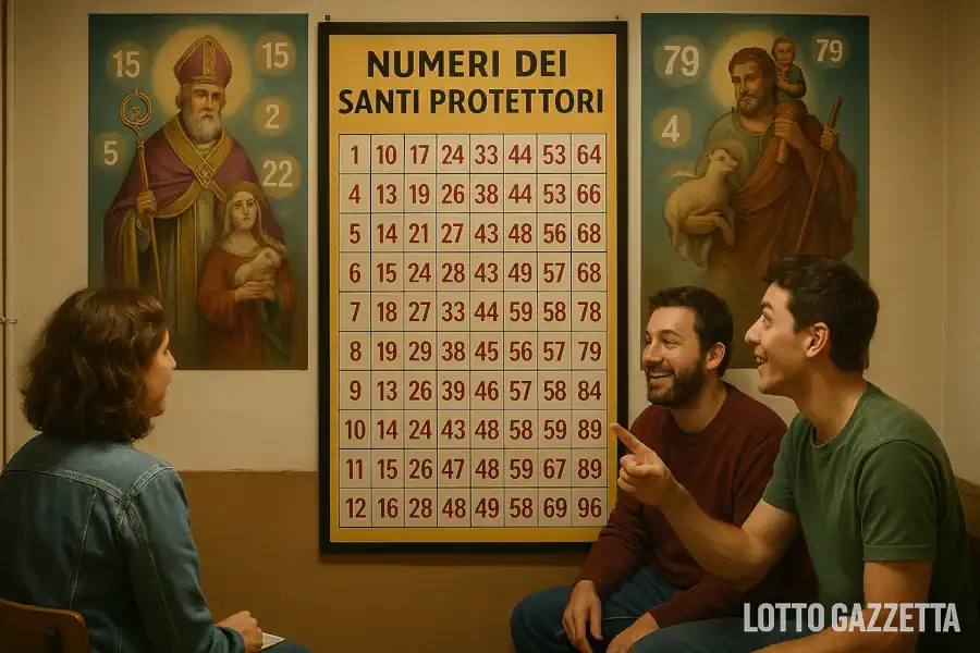 Numeri del Santo Protettore del 30/08/2025
