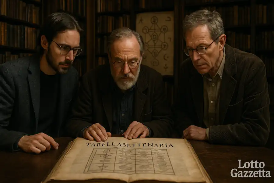 La Tabella SETTENARIA per il 09/08/2025