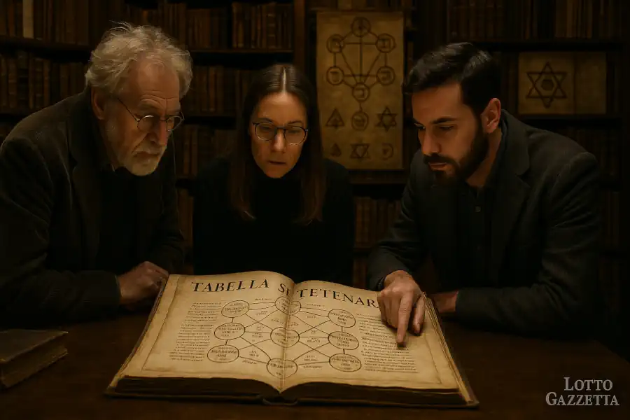 La Tabella SETTENARIA per il 14/08/2025