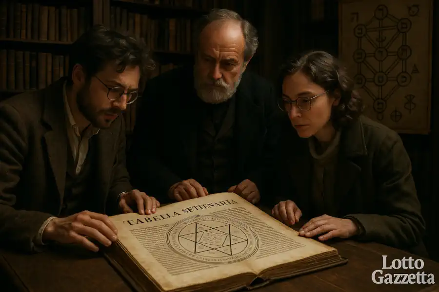 La Tabella SETTENARIA per il 16/08/2025