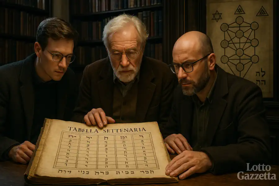 La Tabella SETTENARIA per il 19/08/2025