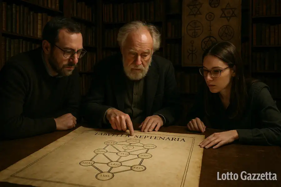 La Tabella SETTENARIA per il 30/08/2025