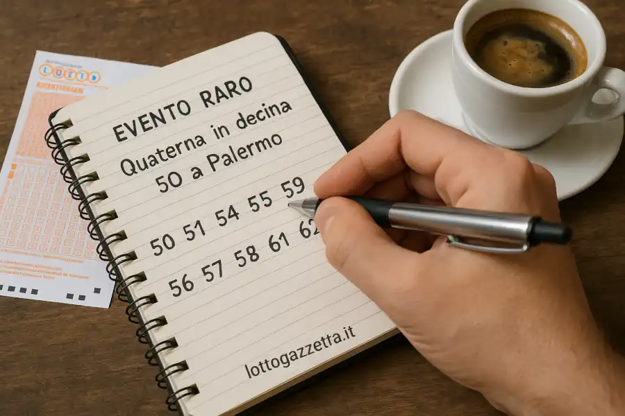 Lotto: la Quaterna Rara Svela 2 Cinquine Vincenti! 6 Lotto: la Quaterna Rara Svela 2 Cinquine Vincenti!