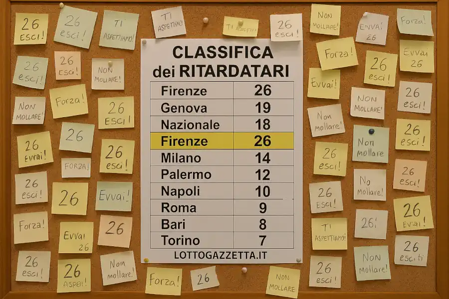 26 su Firenze: la Mia Verità dopo 148 Estrazioni di Silenzio