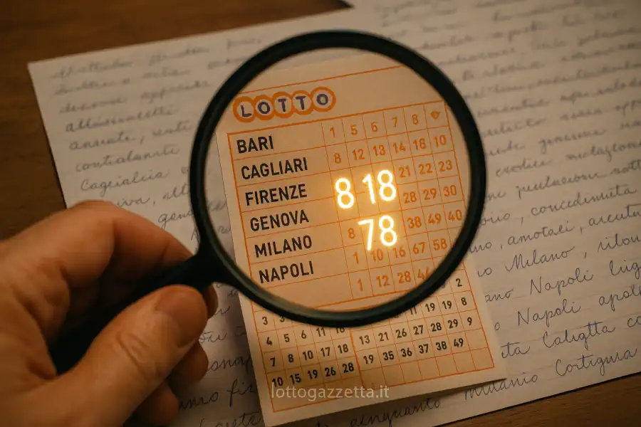 Analisi Lotto: la Lente sulla Potenza del Terno in Cadenza 8 su Bari 6 Analisi Lotto: la Lente sulla Potenza del Terno in Cadenza 8 su Bari