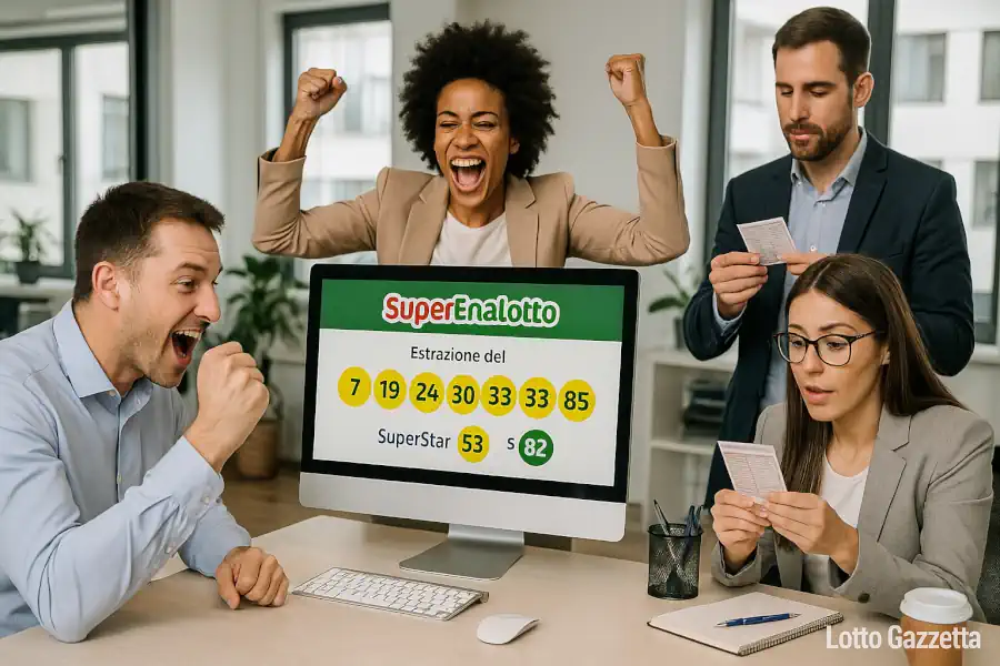 Estrazioni Superenalotto del 02/08/2025