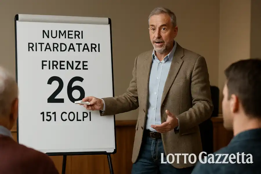 I Top 5 Ritardatari del 23/08/2025