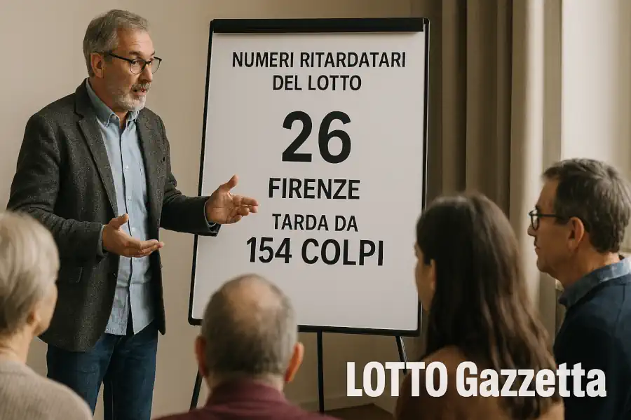 I Top 5 Ritardatari del 29/08/2025