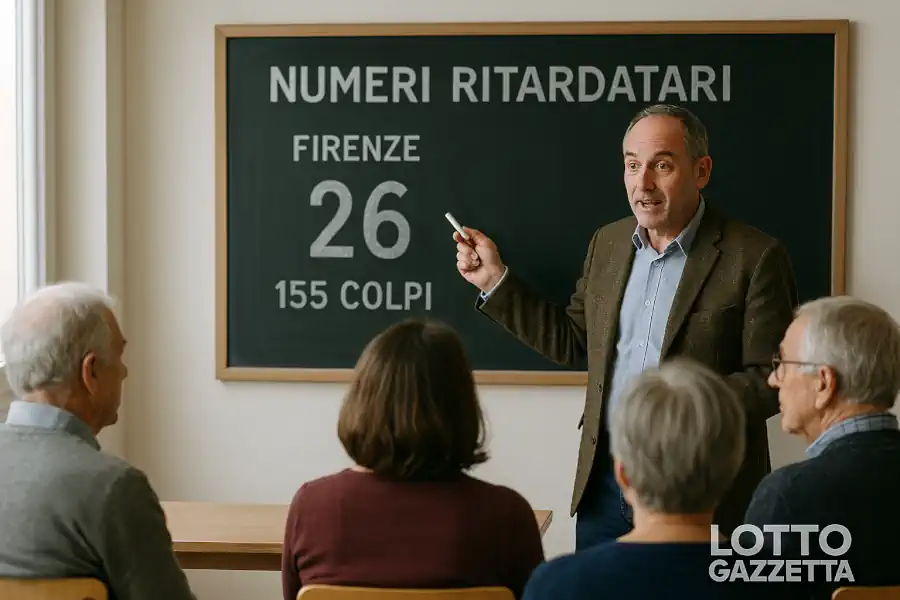 I Top 5 Ritardatari del 30/08/2025