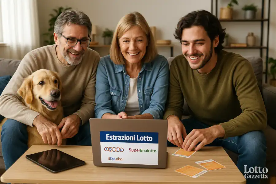 Lotto 10eLotto Superenalotto di 05/08/2025