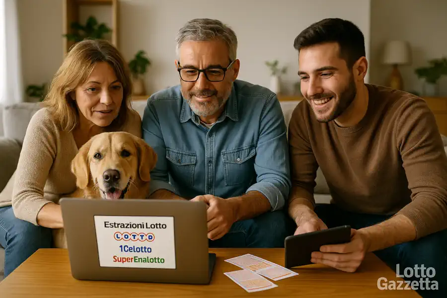 Lotto 10eLotto Superenalotto di 07/08/2025