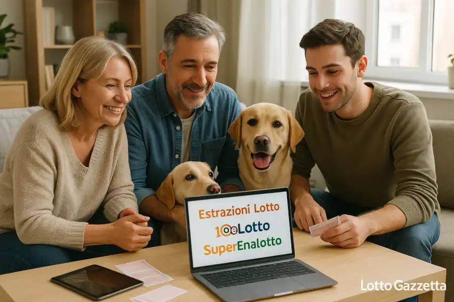 Lotto 10eLotto Superenalotto di 21/08/2025