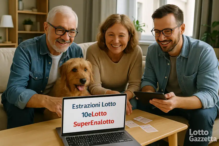 Lotto 10eLotto Superenalotto di 23/08/2025