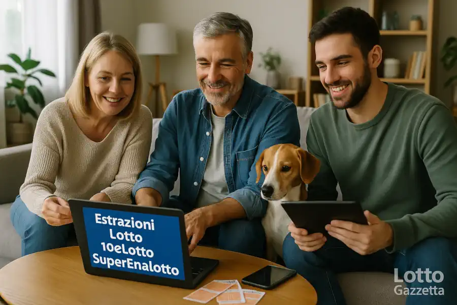 Lotto 10eLotto Superenalotto di 28/08/2025